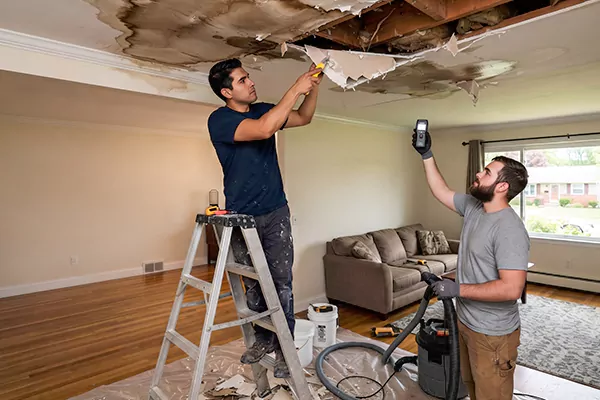 Ceiling Water Damage Restoration Grand Prairie