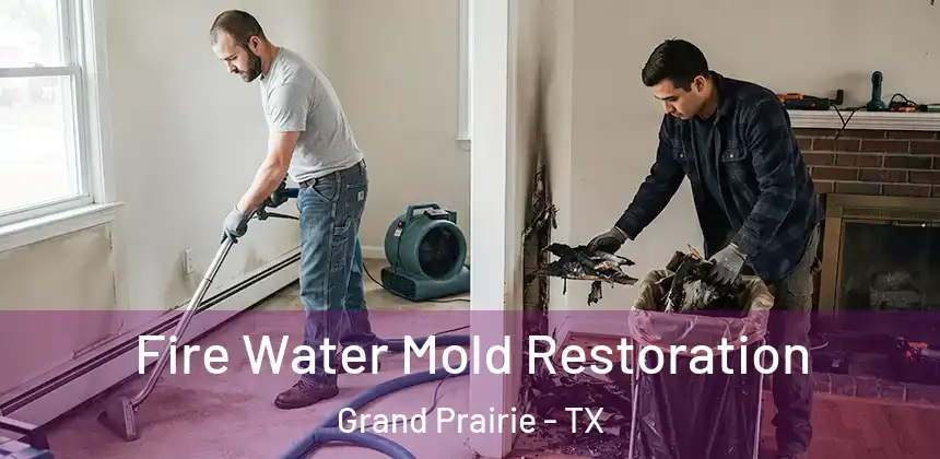  Fire Water Mold Restoration Grand Prairie - TX