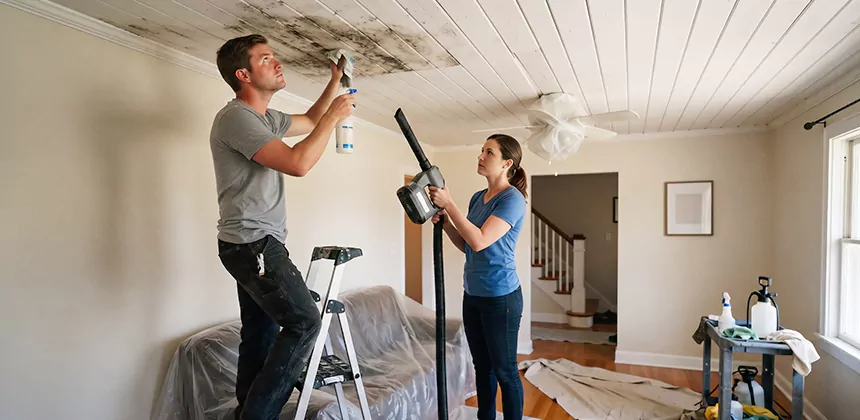 Ceiling Mold Treatment in Grand Prairie