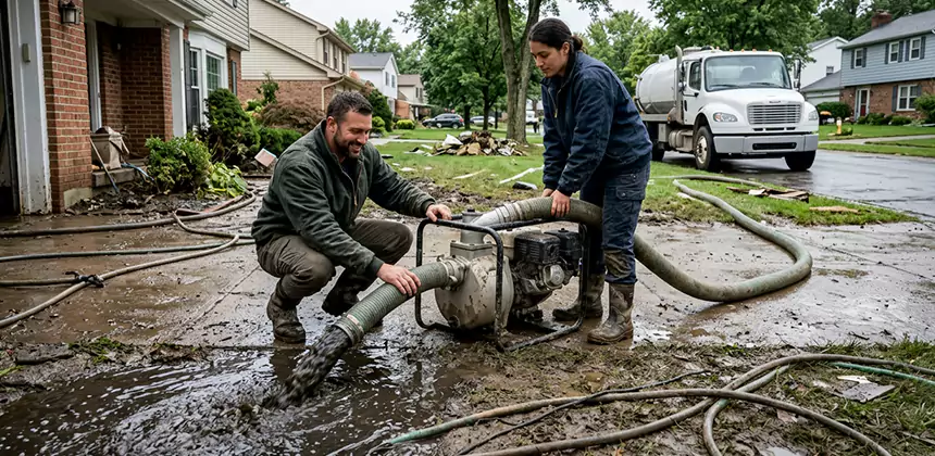 Sewage and Flood Water Removal in Grand Prairie