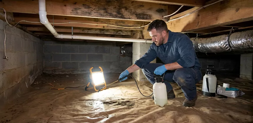 Crawl Space Mold Treatment in Grand Prairie