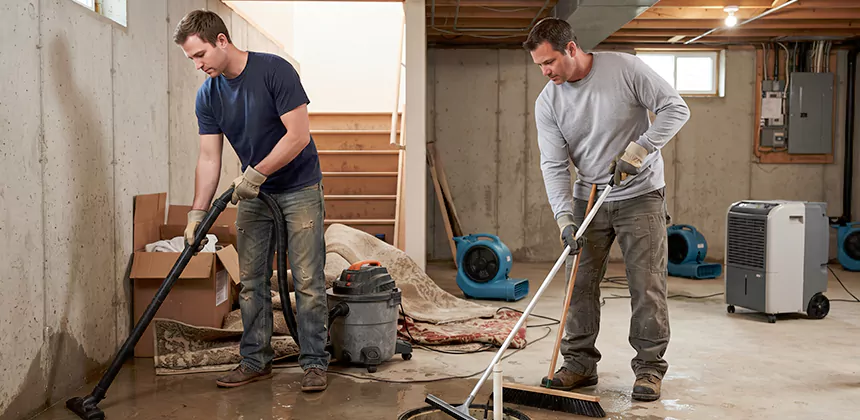 Basement Flood Water Removal in Grand Prairie
